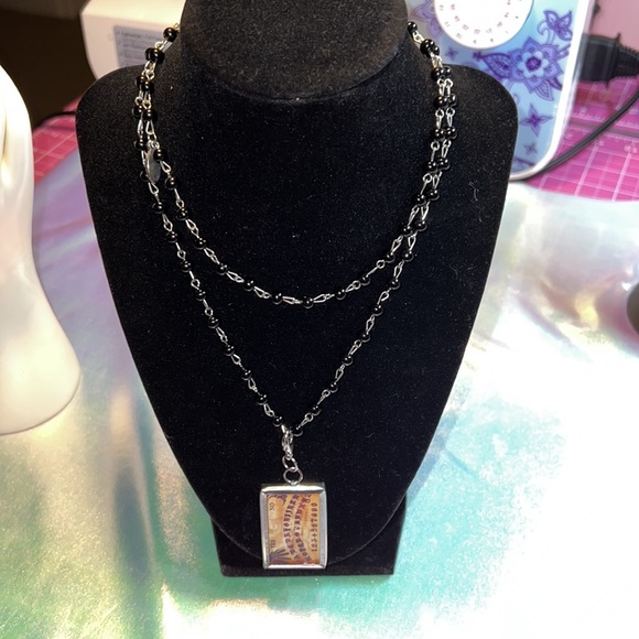 Victorian Moon / Ouiji Board Necklace - Picture 3 of 10